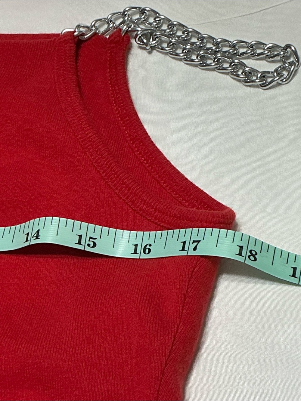 Red Myrtle Beach Spring Rally Chain-Strap Tank Top - Picture 4 of 9